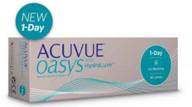 НОВИНКА линзы Acuvue Oasys 1-Day with HydraLuxe